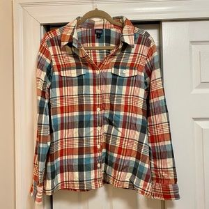 Patagonia Long-Sleeved Fjord Flannel Shirt